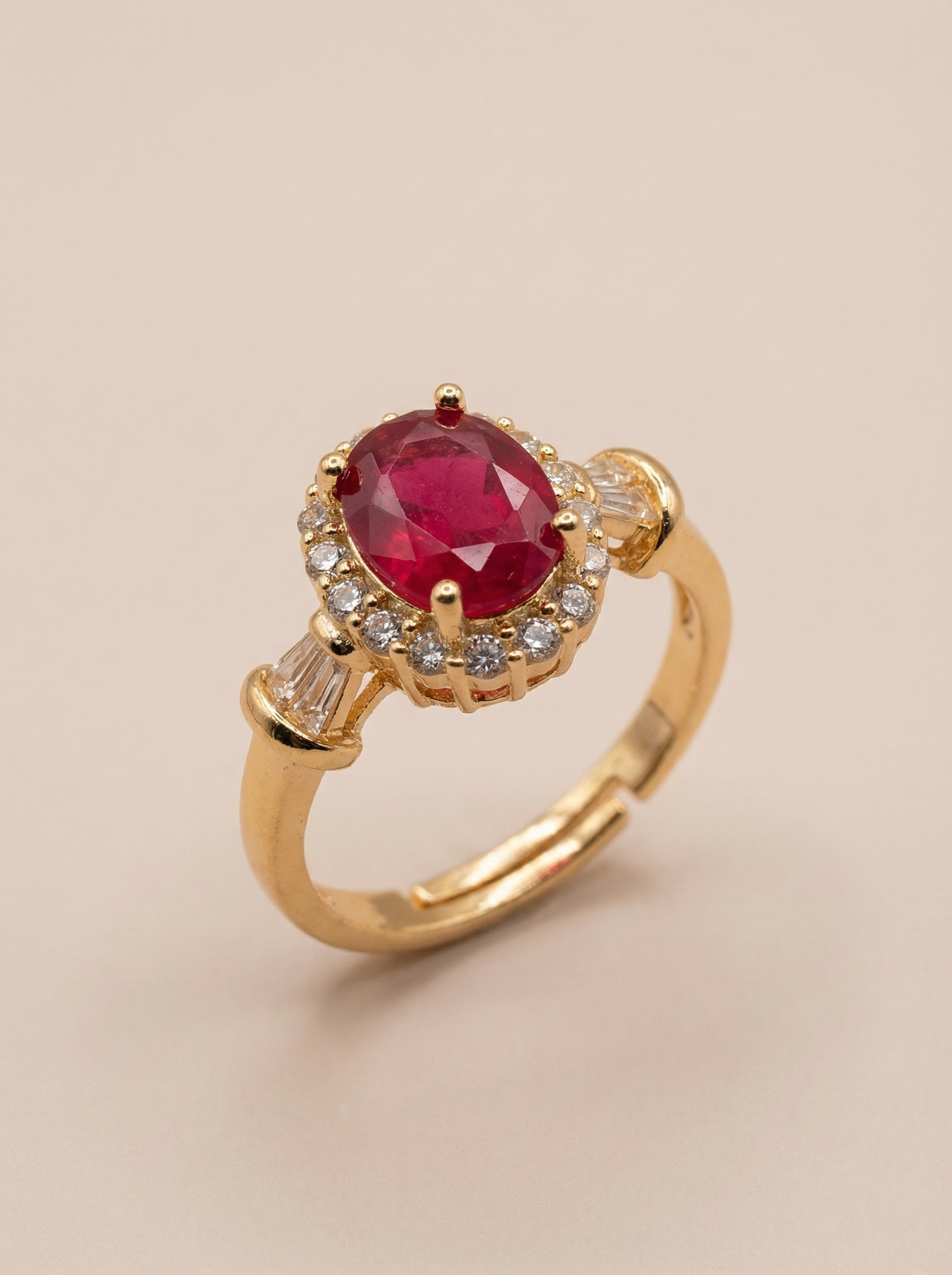 Bold Ruby Ring