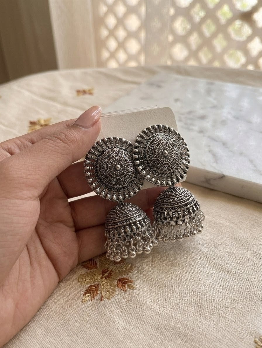 Boho Ethnic Jhumkas