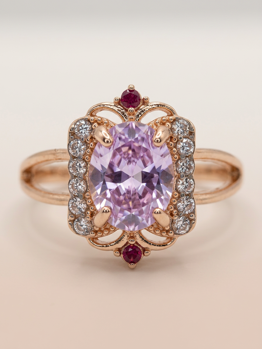 Clear Azure Ring