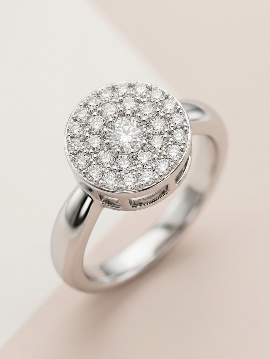 Azure Sparkle ring