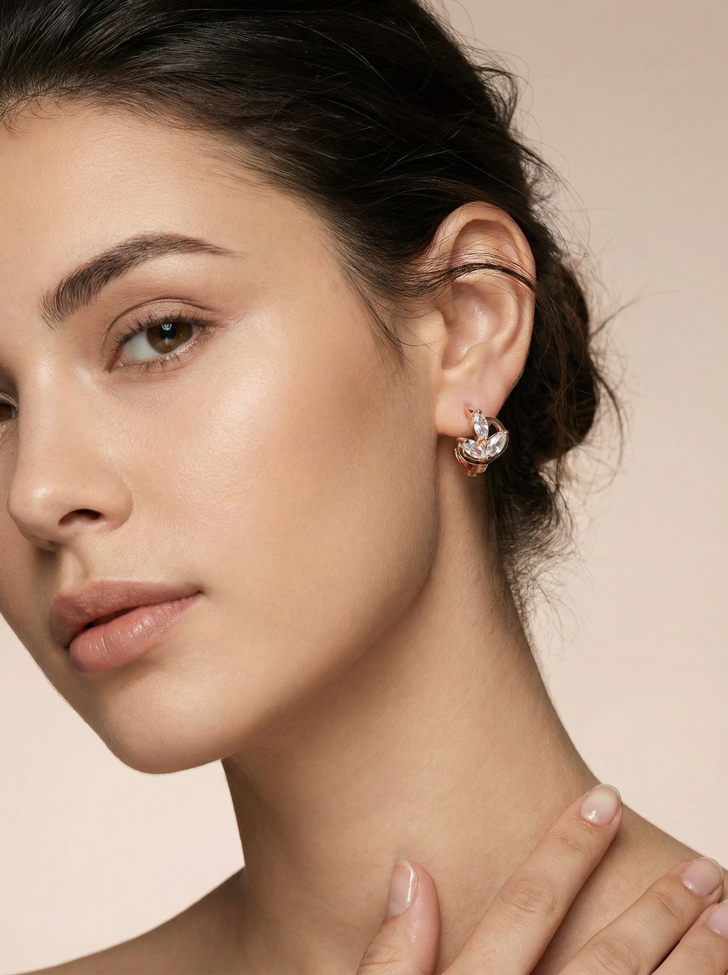 Rose Petal Studs