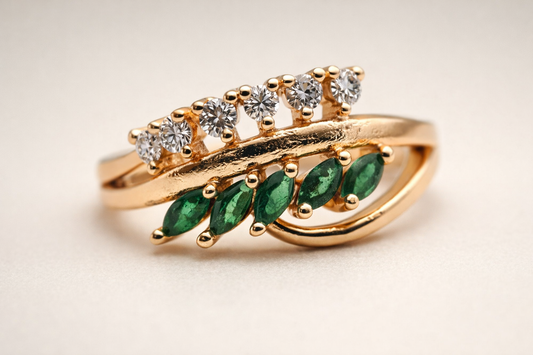 Emerald Leaf Wrap