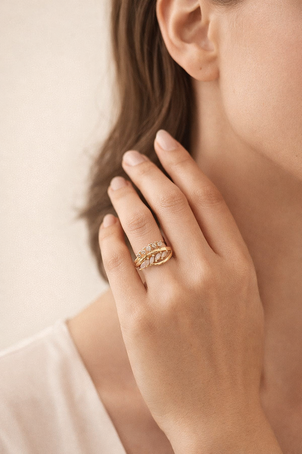 Golden Petal Wrap
